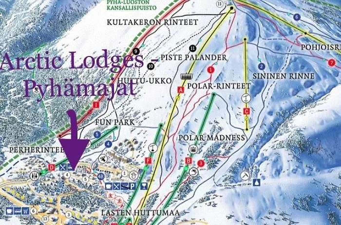 아파트 Arctic Lapland In Studio, Slopes, Tracks, National Park, Free Wi-fi - Lapland